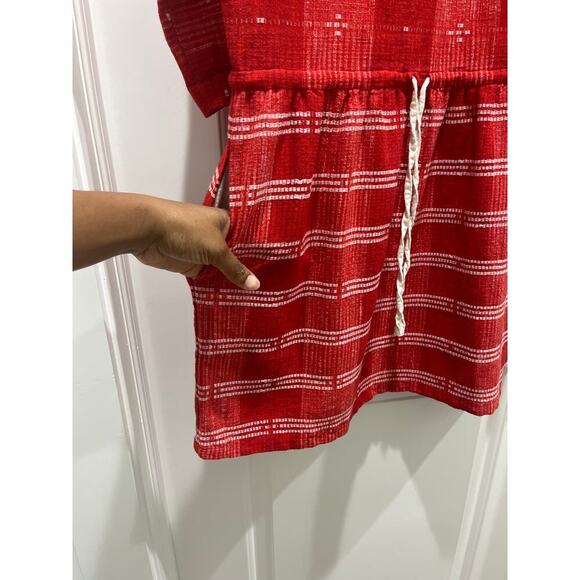 ACE & JIG Red Cardinal Lake Dress Sz S - Picture 6 of 8